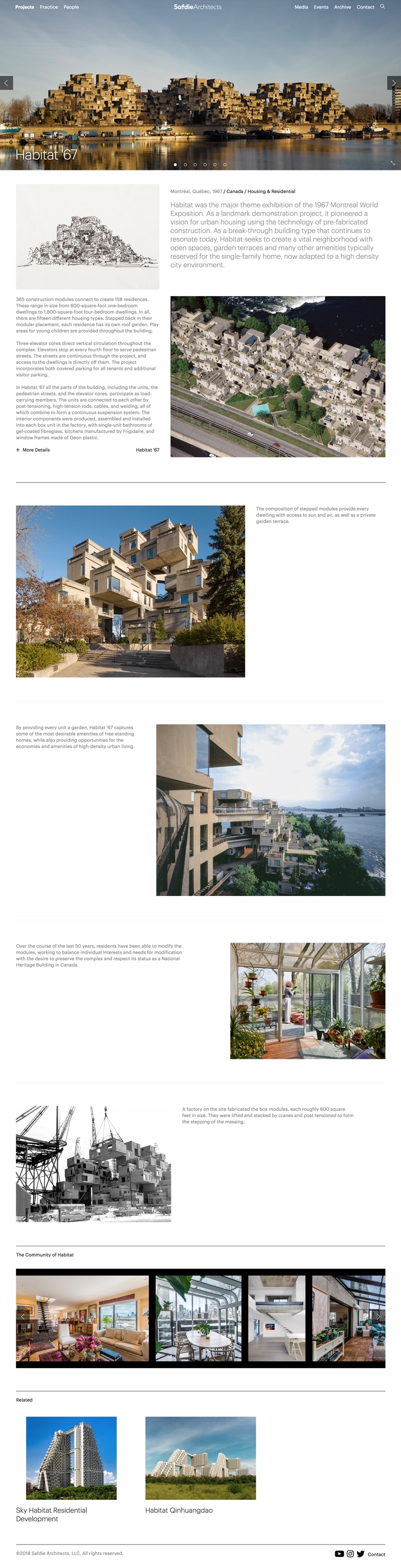 Case study example from Safdie Architects
