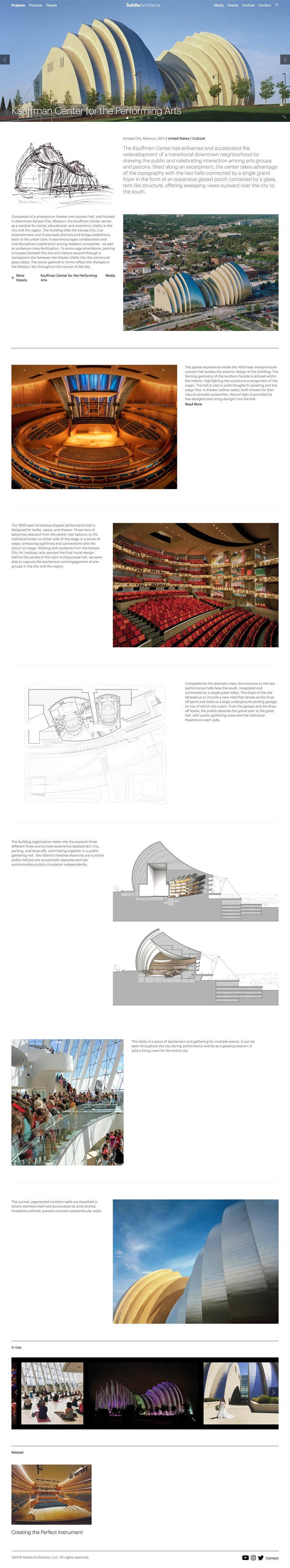 Case study example from Safdie Architects